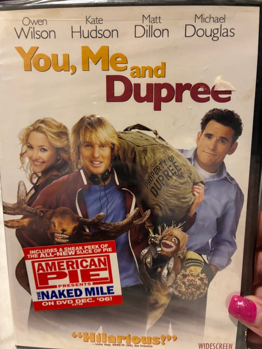 You, Me and Dupree (Widescreen) - White and Maroon DVD